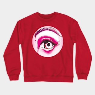 Colorful Eye Crewneck Sweatshirt